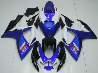 Carenado Moto Suzuki GSXR 600/750 2006-2007 - Blanco Azul Negro Rojo Fabricantes