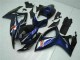 Carenados Moto Suzuki GSXR 600/750 2006-2007 - Negro Brillante Azul Fabricantes