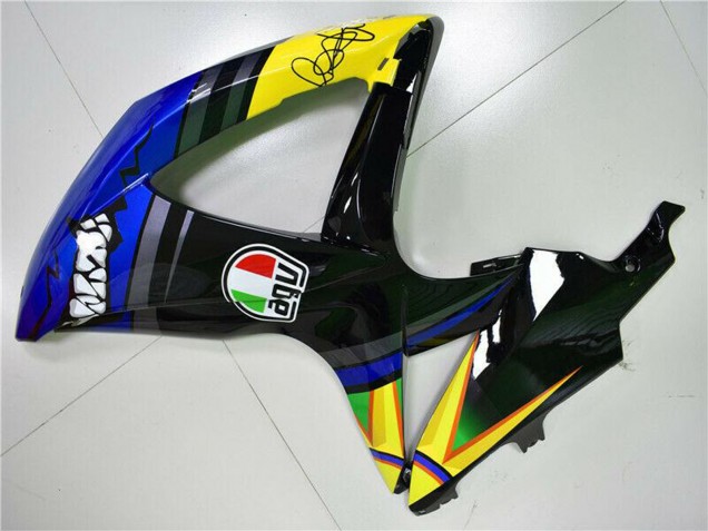 Carenados Moto Suzuki GSXR 600/750 2008-2010 - Azul Amarillo Tiburón Fabricantes