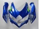 Carenados Moto Suzuki GSXR 600/750 2008-2010 - Azul Blanco Verde Negro Fabricantes