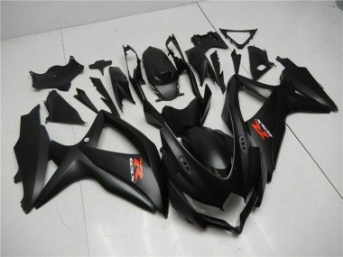 Carenados Moto Suzuki GSXR 600/750 2008-2010 - Negro Mate Rojo Fabricantes