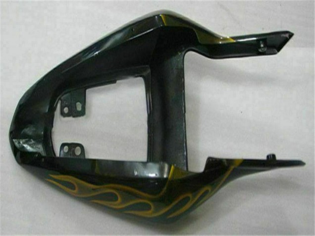Carenados Moto Suzuki GSXR 1000 2003-2004 - Negro Brillante Oro Llama Fabricantes