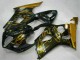 Carenados Moto Suzuki GSXR 1000 2003-2004 - Negro Brillante Oro Llama Fabricantes