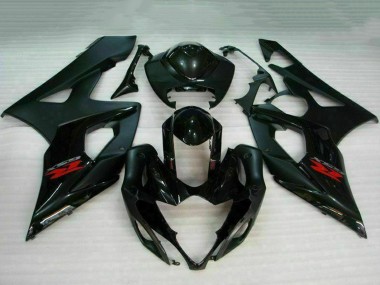Carenado Moto Suzuki GSXR 1000 2005-2006 - Negro Brillante Negro Mate Rojo Fabricantes