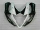 Carenados Moto Suzuki GSXR 1000 2005-2006 - Blanco Negro Brillante Fabricantes