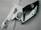 Carenados Moto Suzuki GSXR 1000 2005-2006 - Blanco Negro Brillante Fabricantes