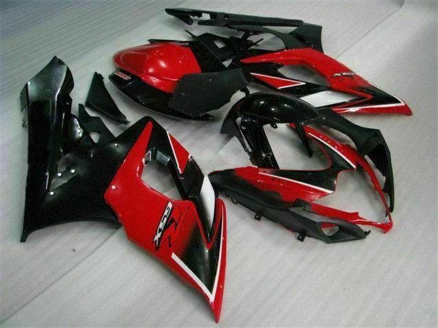 Carenados Moto Suzuki GSXR 1000 2005-2006 - Rojo Negro Brillante Negro Mate Fabricantes