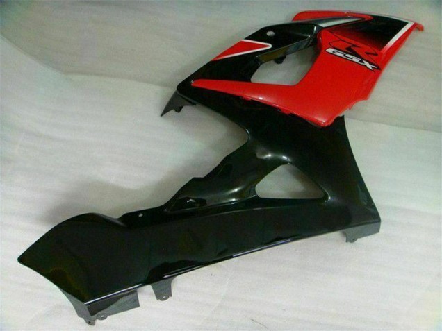 Carenados Moto Suzuki GSXR 1000 2005-2006 - Rojo Negro Brillante Negro Mate Fabricantes