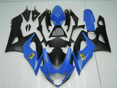 Carenado Moto Suzuki GSXR 1000 2005-2006 - Azul Negro Fabricantes