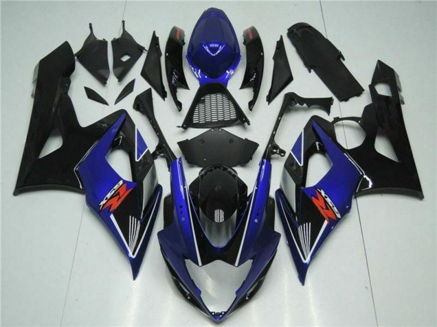 Carenados Moto Suzuki GSXR 1000 2005-2006 - Azul Negro Fabricantes
