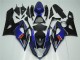 Carenados Moto Suzuki GSXR 1000 2005-2006 - Azul Negro Fabricantes