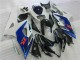 Kits Carenado Moto Suzuki GSXR 1000 2005-2006 - Blanco Azul Negro Brillante Fabricantes