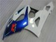Kits Carenado Moto Suzuki GSXR 1000 2005-2006 - Blanco Azul Negro Brillante Fabricantes