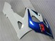 Kits Carenado Moto Suzuki GSXR 1000 2005-2006 - Blanco Azul Negro Brillante Fabricantes