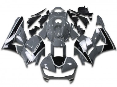 Carenados Moto Honda CBR600RR 2013-2023 - Nardo Gris Negro Brillante Fabricantes