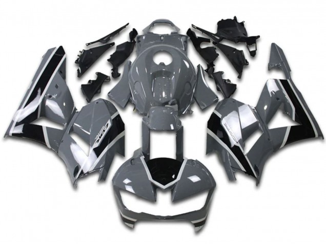 Carenados Moto Honda CBR600RR 2013-2023 - Nardo Gris Negro Brillante Fabricantes