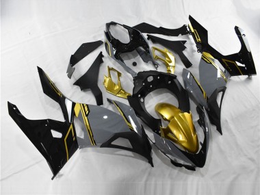 Carenados Moto Kawasaki Ninja 400 2018-2024 - Nardo Gris Oro Negro Fabricantes
