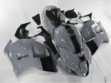 Carenados Moto Suzuki GSXR 1300 Hayabusa 1996-2007 - Nardo Gris Negro No Calcomanía Fabricantes