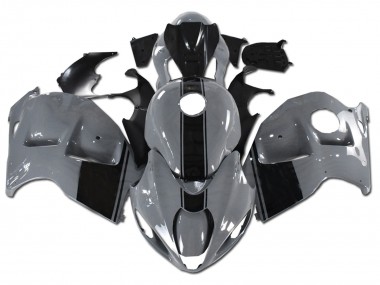 Carenados Moto Suzuki GSXR 1300 Hayabusa 1996-2007 - Nardo Gris Negro No Calcomanía Fabricantes