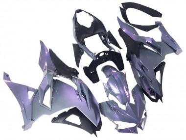 Carenados Moto Kawasaki Ninja 500 EX500R 2024-2025 - Camaleón Gris Dazz Púrpura Perla Fabricantes