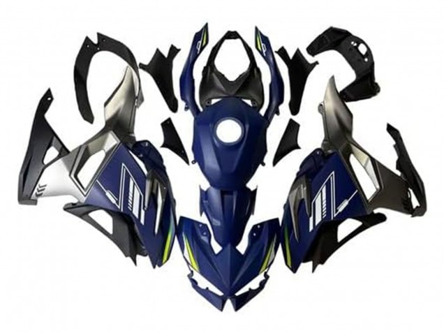 Carenados Moto Kawasaki Ninja 500 EX500R 2024-2025 - Azul Blanco Amarillo Plata Negro Fabricantes