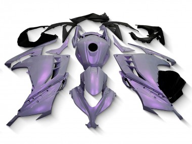 Carenados Moto Kawasaki EX300 2013-2024 - Camaleón Gris Dazz Púrpura Perla Fabricantes