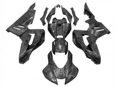 Carenados Moto Honda CBR1000RR-R 2020-2023 - Negro Falsificado FibraCarbono Fabricantes