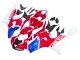 Kits Carenados Moto Honda CBR1000RR-R 2020-2023 - Blanco Rojo Azul HRC Fabricantes