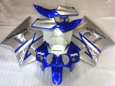 Carenados Moto Honda CBR400RR NC23 1987-1989 - Plata Azul Fabricantes