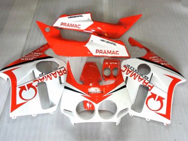 Carenados Moto Honda CBR400RR NC23 1987-1989 - Naranja Blanco Pramac Fabricantes