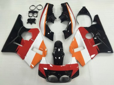 Carenados Moto Honda CBR400RR NC23 1987-1989 - Naranja Blanco Rojo Negro Brillante Fabricantes