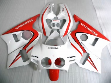 Carenados Moto Honda CBR400RR NC23 1987-1989 - Blanco Rojo Fabricantes