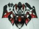 Carenado Moto Suzuki GSXR 1000 2005-2006 - Rojo Negro Brillante Fabricantes
