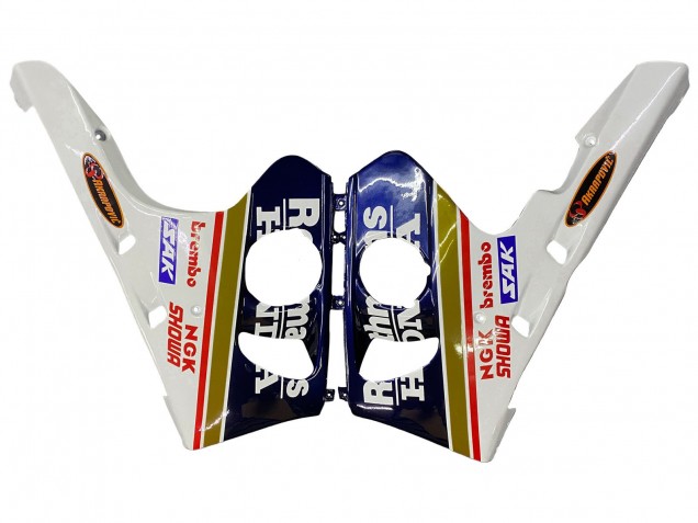 Carenados Moto Honda CBR400RR NC29 1990-1999 - Blanco Oro Rojo Azul Oscuro Rothmans Fabricantes