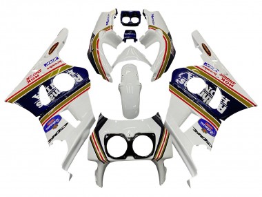Carenados Moto Honda CBR400RR NC29 1990-1999 - Blanco Oro Rojo Azul Oscuro Rothmans Fabricantes
