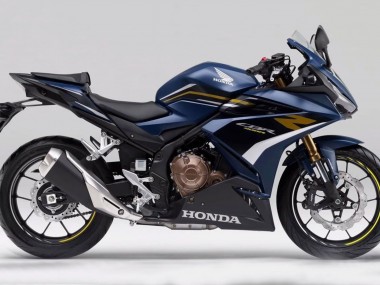 Carenados Moto Honda CBR400R 2022 - Azul Oscuro Negro Mate Fabricantes