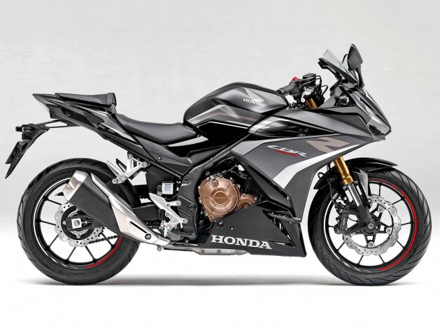 Carenados Moto Honda CBR400R 2022 - Blanco Negro Mate Fabricantes