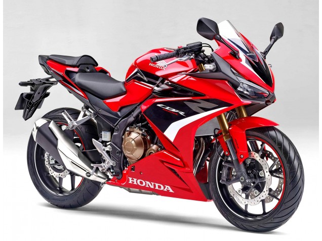 Carenados Moto Honda CBR400R 2022 - Rojo Blanco Negro Brillante Fabricantes