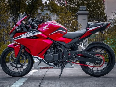 Carenados Moto Honda CBR400R 2022 - Rojo Blanco Fabricantes