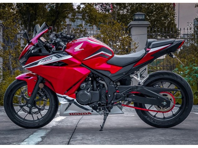 Carenados Moto Honda CBR400R 2022 - Rojo Blanco Fabricantes