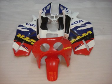 Carenados Moto Honda VFR400R NC30 1988-1992 - Blanco Azul Rojo Fabricantes