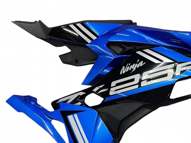 Carenados Moto Kawasaki ZX25R ZX-25R 2019-2025 - Azul Blanco Negro Mate Fabricantes