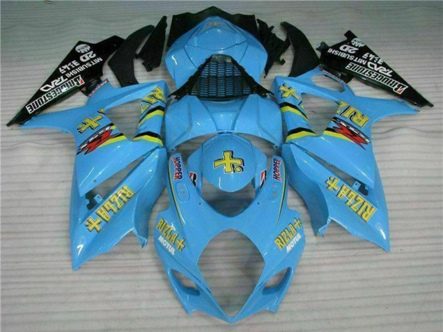 Kits Carenado Moto Suzuki GSXR 1000 2007-2008 - Azul Oro Negro Rizla Fabricantes