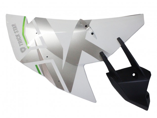 Carenados Moto Kawasaki Ninja H2 2015-2022 - Blanco Plata Verde Fabricantes