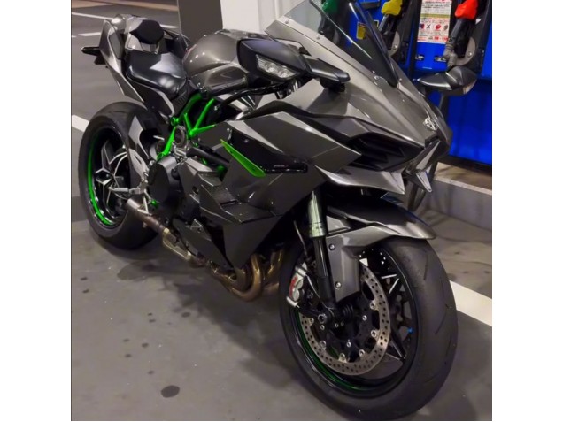 Carenado Moto Kawasaki Ninja H2 2015-2022 - Gris Fabricantes