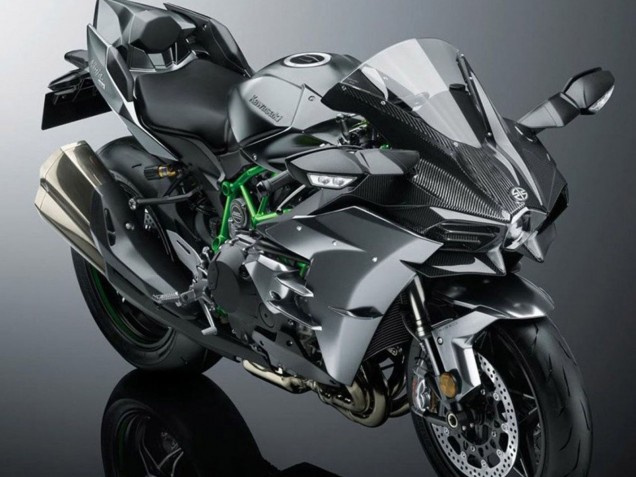 Carenado Moto Kawasaki Ninja H2 2015-2022 - Gris Fabricantes