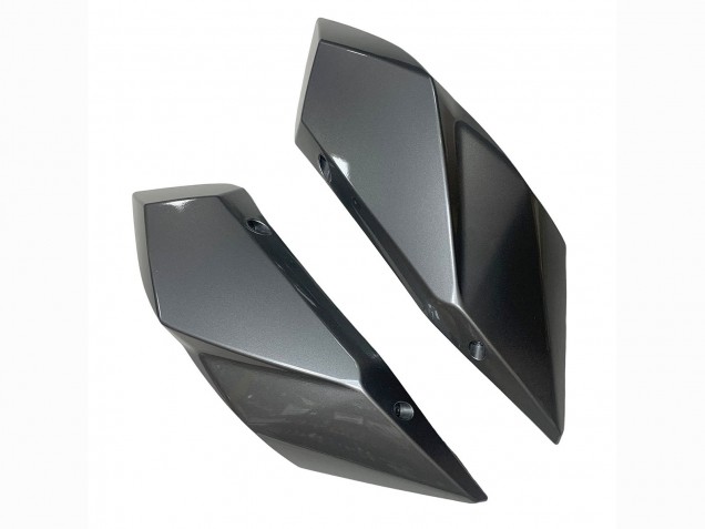 Carenados Moto Kawasaki Ninja H2 2015-2022 - Plata Negro FibraCarbono Fabricantes