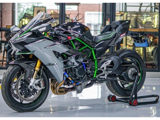 Carenados Moto Kawasaki Ninja H2 2015-2022 - Gris Fabricantes