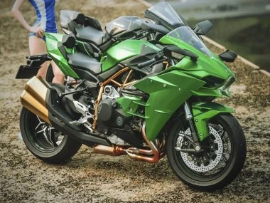 Carenados Moto Kawasaki Ninja H2 2015-2022 - Verde Fabricantes