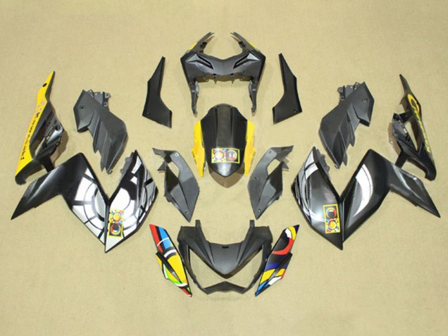 Carenados Moto Kawasaki Z250/Z300 2015-2016 - Gris Amarillo Azul Rojo Blanco Fabricantes
